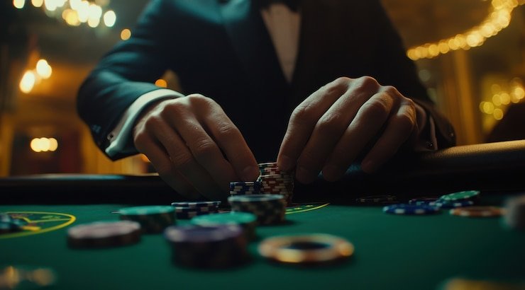 Pengguna bermain sports betting melalui smartphone dengan pengalaman mulus